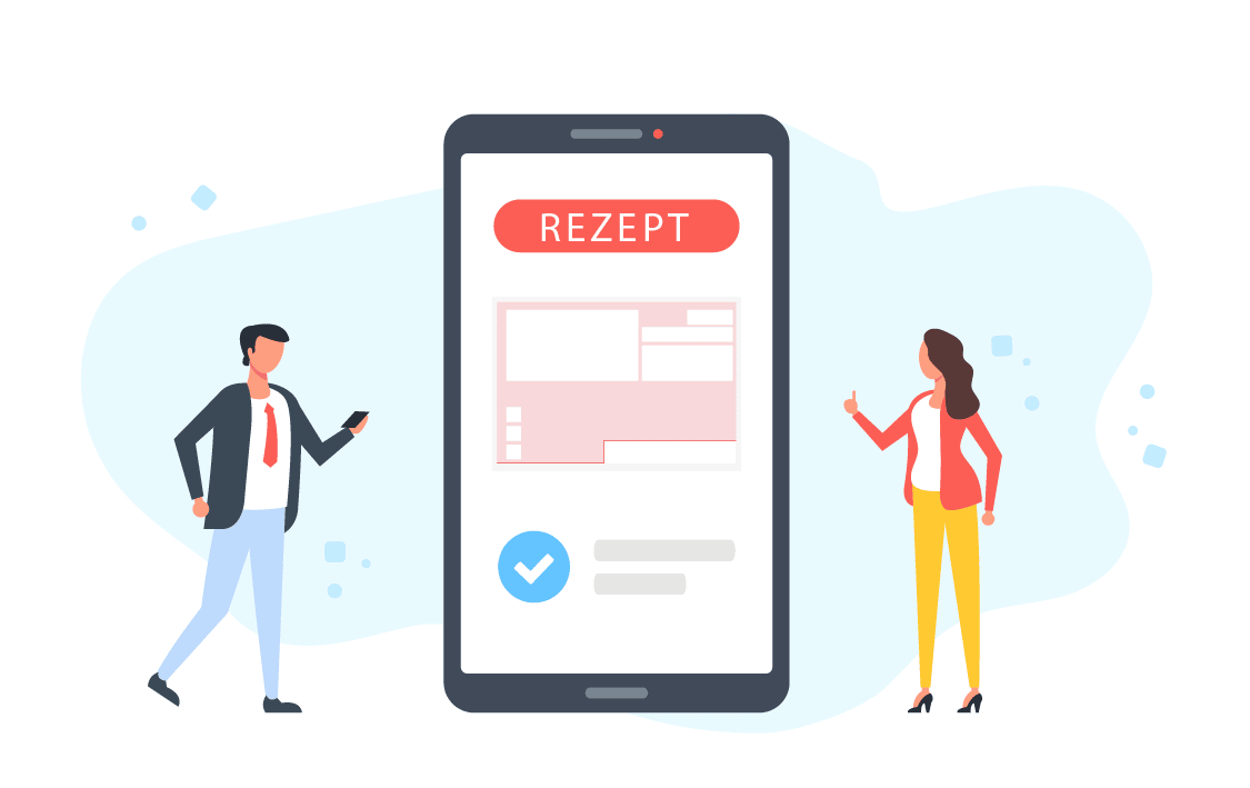 Rezept an Ihr Sanitätshaus senden